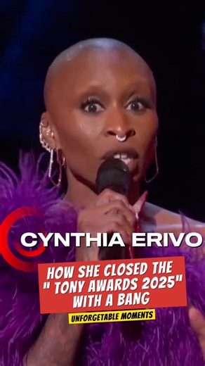 898 reactions · 24 shares | How Cynthia Erivo Ended the Tony Awards 2025 with a BANG! #CynthiaErivo #TonyAwards2025 #Broadway #Theater #AndIAmTellingYou #ShowStopper #StandingOvation #TheaterCommunity #Wicked #Elphaba #TonyAwards #LivePerformance #MusicalTheater #BroadwayStars #CynthiaErivoPerformance | Inahid Angagan Manuel | Facebook