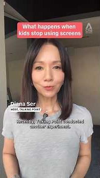 What happens when kids stop using screens