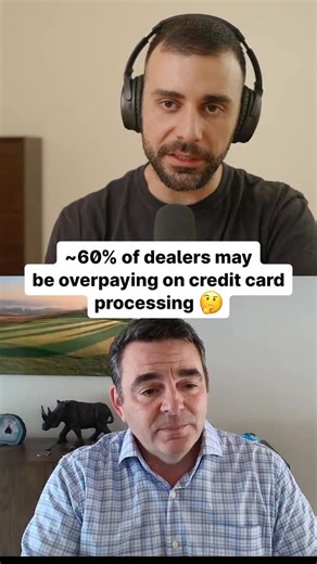 Car Dealership Guy on Instagram: "~60–70% of dealerships are overpaying for credit card processing. Eric Cohen, CEO at @merchadvocate, explains how processors and fee structures are driving the increase. ➤ Stream the latest episode of the Car Dealership Guy Podcast now on your favorite platform—brought to you by Flai Technologies Inc, Ikon Technologies and @merchadvocate"