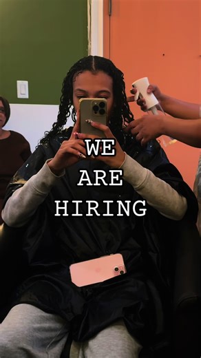 Visit renaissancecurls.com/apply #naturalhairsalon #nowhiring #4bhair #nycbraider