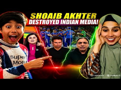 Indian Reaction to Shoaib Akhter Destroyed Indian Media & Godi Anchor! Shumayla React Journey