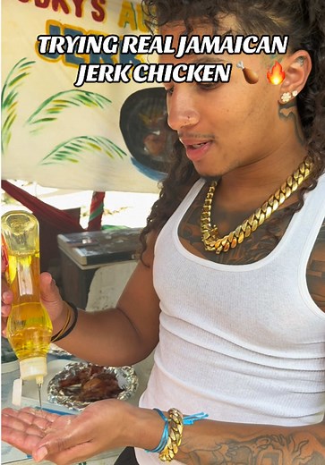 Trying Authentic Jamaican Jerk Chicken Review