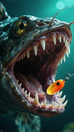Anglerfish's Glowing Lure: Deep-Sea's Deadly Bioluminescent Trap