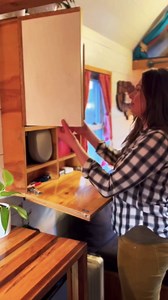 I made a multifunctional tiny desk cabinet!