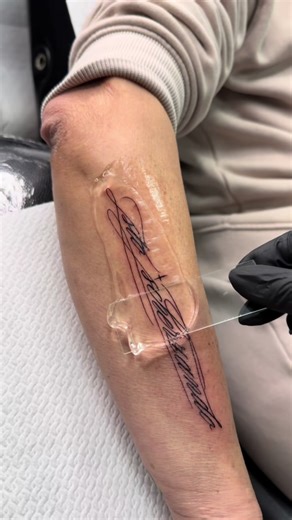 #finelinetattooartist #script #lettering