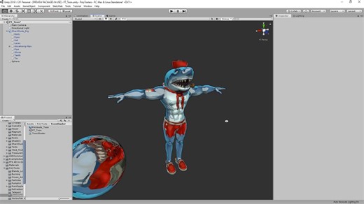 Unity  Amplify Shader Editor 卡通材质 原神材质 单色