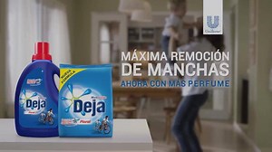 Nuevo Deja, máxima remoción de manchas SI está sucio hoy está listo para el mañana | DEJA