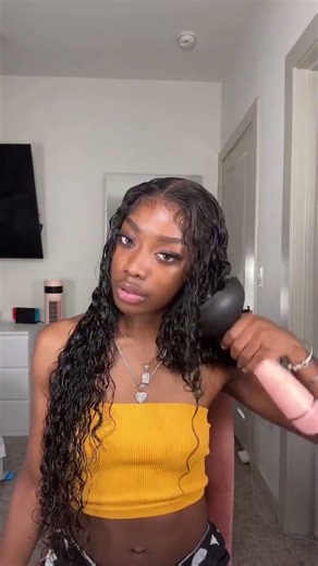 200% Density 13x6 Deep Wave Wig Natural Color, Glueless & Beach-Ready! 🔥 #wigs #wigtutorial#aveiyce