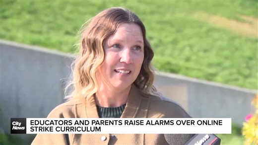 Alberta educators and parents raise alarms over online strike curriculum