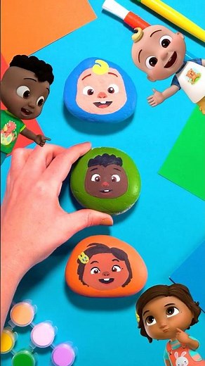 Can YOU Paint the Rocks? 🖌️ Simple Kids Craft
