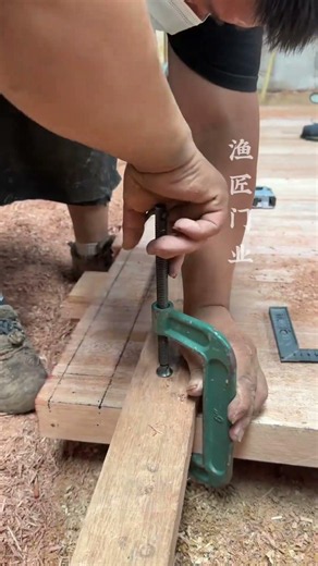 One Ink Line Determines the Fate of the Entire Door #woodworker #woodworking #woodcraft