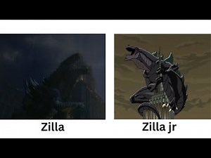 Zilla roar vs Zilla Jr roar