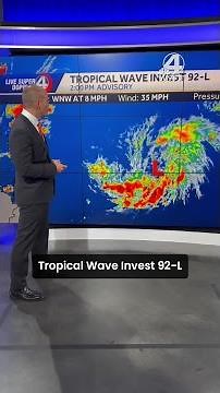 The latest models for what will likely become Gabrielle over the next couple of days