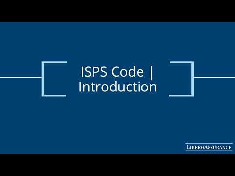 Introduction to ISPS Code