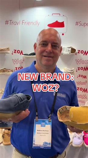 Another new brand that I found at the world shoe show in Atlanta. This brand called WOZ is made in Italy. Great sole. Super comfortable and well made. #podiatrist #shoereview #shoecheck