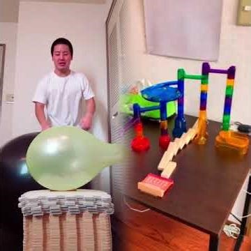 Balance Ball Challenge バランスボールチャレンジ #tiktokuni #fypシ゚viral #pov #foryoupage #fypツ1