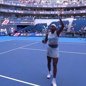 262K views · 4.7K reactions | Watch Match Highlights from Leylah Fernandez vs. Coco Gauff in Beijing Round 3. | WTA | Facebook