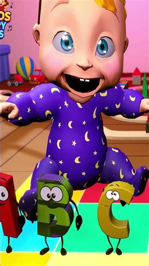 How FAST can you read the Alphabet?s 🎶ABC Song for Kids 🅰️🅱️