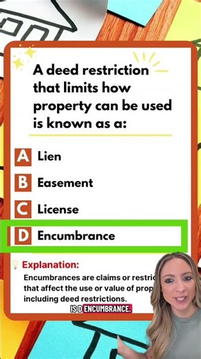 National Real Estate Exam – Property Ownership #realestateexam #realestateexamprep #futurerealtor