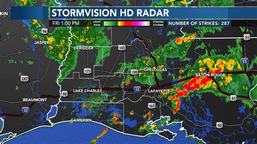 There are showers moving across SWLA now, here's the latest radar view. Remember you can check the radar anytime using our First Alert Weather app which is available here: https://m.cmpgn.page/ZxkcRJ | KPLC 7 Weather