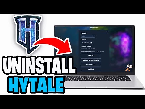 How To Uninstall Hytale! - Tutorial