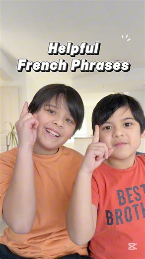 Helpful French phrases for when you visit France ☺️ You can use these when talking to strangers (ex. people in boulangerie, people you just met) so we use the pronoun VOUS 😘 #learnfrench #french #kids #fypシ゚ #learning #language #france | Team Bartho