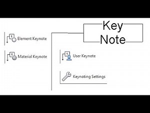 Revit Keynote to make tagging easy