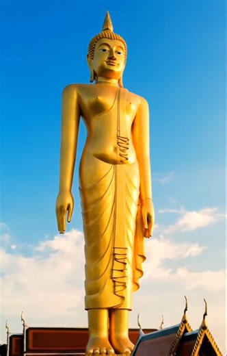 In the heart of Sarnath, an 80-foot-tall Lord Buddha : a beacon of serenity