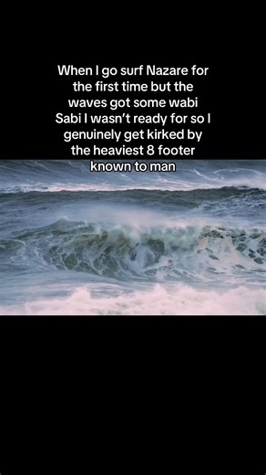 Average under 10 ft Nazare session #fypツ #foryou #surfing #giftok #funny