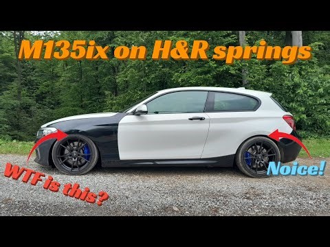 DIY easy way to put lowering springs on BMW F2x/F3x xDrive
