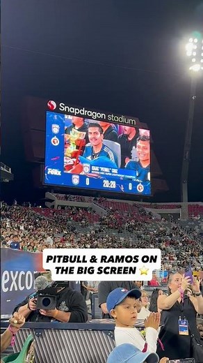 Pitbull Cruz and Jesus Ramos on the BIG SCREEN