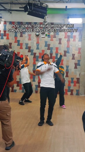 Exciting Amapiano Dance Performance at South Africa's Springbok Half Time Show