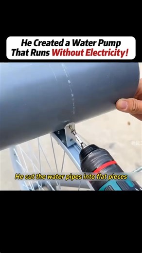 747K views · 8.6K reactions | Guy made a water pump that works without power! That’s pretty cool, right?勞#waterpump #genius #diy #Amazing #creative #hardwork | DatBeasguy Gaming | Facebook