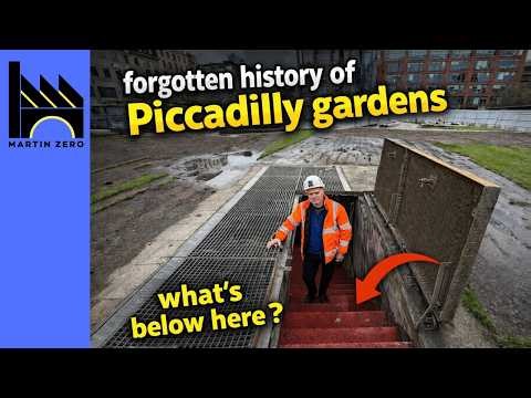 The forgotten history of Piccadilly Gardens. Manchester + Underground