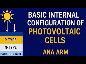 Basic Internal Configuration of Photovoltaic Cells | Explained by ANA ARM