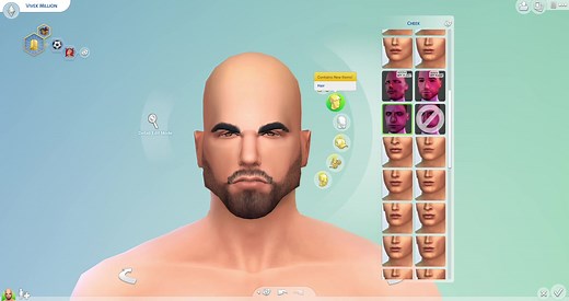 The Sims™ 4 脸颊预设 身体预设mod预览