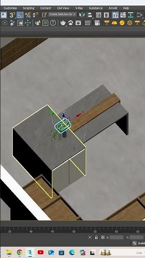 طريقة عمل موديل خزائن المطبخ باحتراف على 3ds Max #architecture #3dmodeling #interiordesign #tutorial