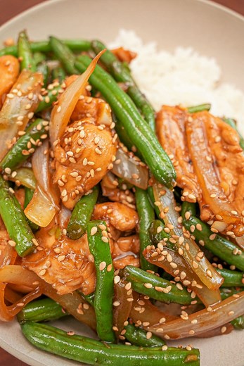 String Bean Chicken Breast - Panda Express Copycat! (VIDEO) - CJ Eats Recipes