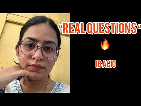 “ IB ACIO Interview Questions 🔥| What They Actually Ask ( With Answers)”
