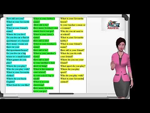 🔥Cambridge English YLE Starters Speaking Exam | Sample Questions to Practice Speaking