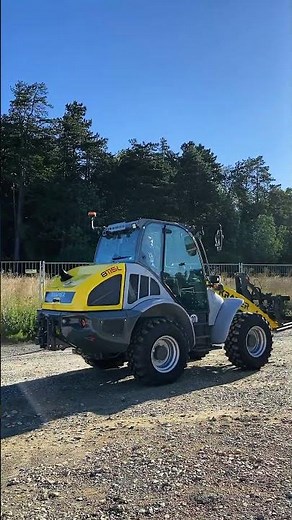 Kramer Radlader mit langer Ladeanlage 8115L - Detailaufnahmen