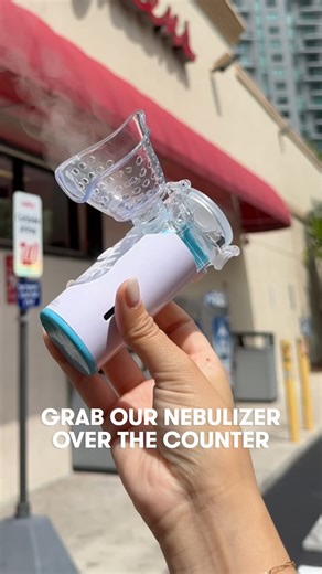 145K views · 542 reactions | Our Ultra-Quiet Portable Nebulizer completely flips the script on sick-day relief ‍ And the best part… You DON’T need a prescription for it, so you can get it quick when you need it. No wait. No hassle. Available now at @target, @walmart, @walgreens, @cvspharmacy, and more  | fridamom | Facebook