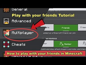 [Tutorial] How to Play with your friends in Minecraft in 2025