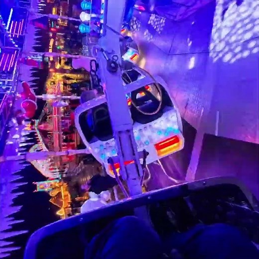 SNOW JET On-Ride POV - Hyde Park Winter Wonderland London #funfair #amusementpark #themepark