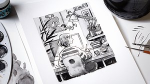 Drawing with Light and Shadow: The Art of Grayscale Ink Illustration | Barbara Bernat | Skillshare