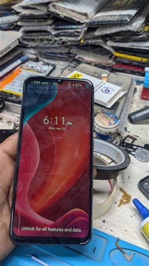 c25y lcd damage & original display set up