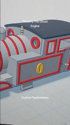 Timothy the Ghost Engine Thomas Trackmaster Custom