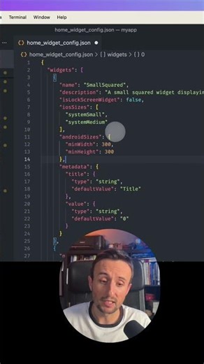 1 command to generate Flutter iOS and Android home widgets from a JSON
