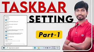 18 reactions | Taskbar Setting |Taskbar Hide|Taskbar Location Change...