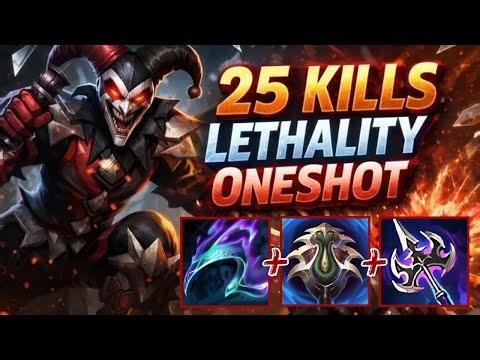 25 Kills Lethality Shaco - Season 16 Flex Ranked [League of Legends] Full Gameplay - Infernal Shaco